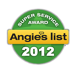 2012 Angies List - Super Service Award