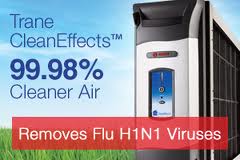 Trane CleanEffects 99.98% Cleaner Air