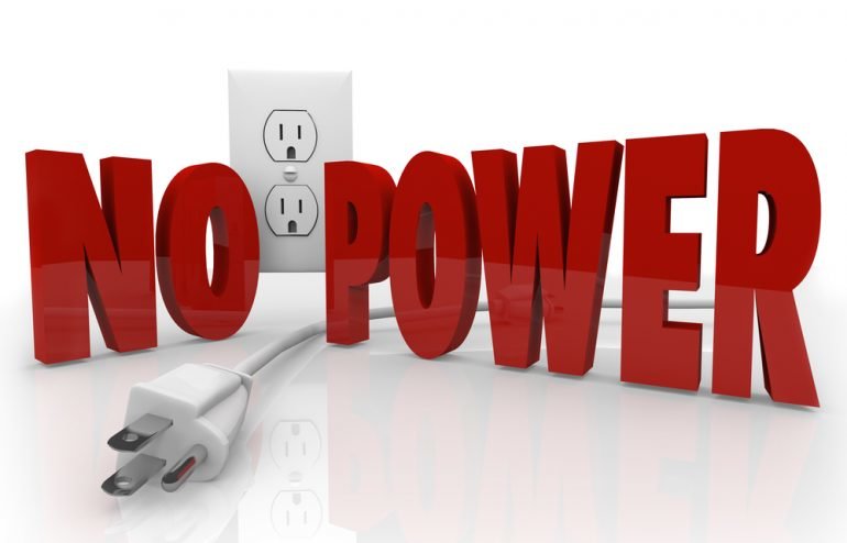 Power Goes Out