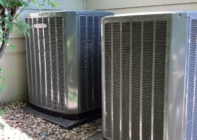 dual air conditioning units